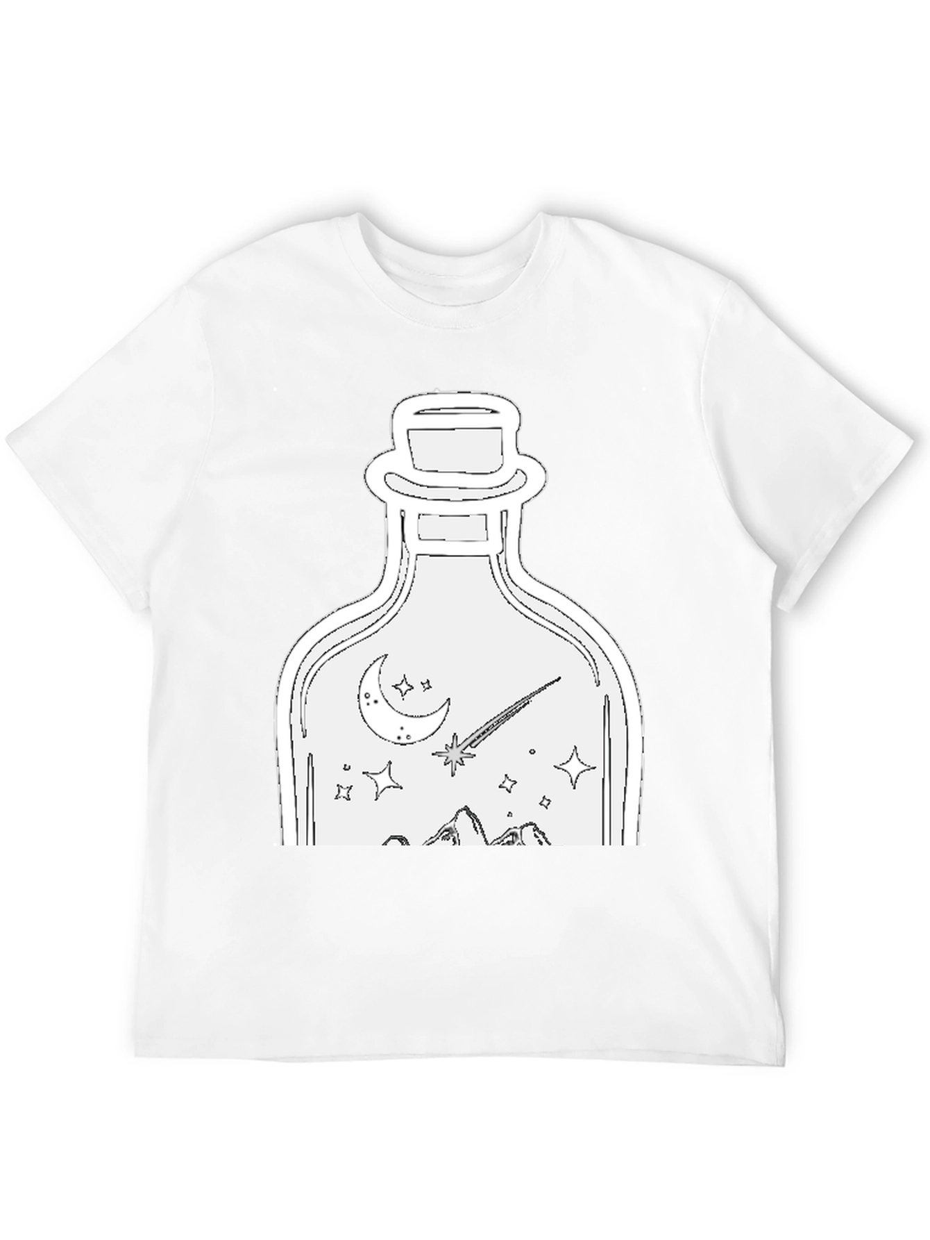 Night Sky Bottle Graphic Tee