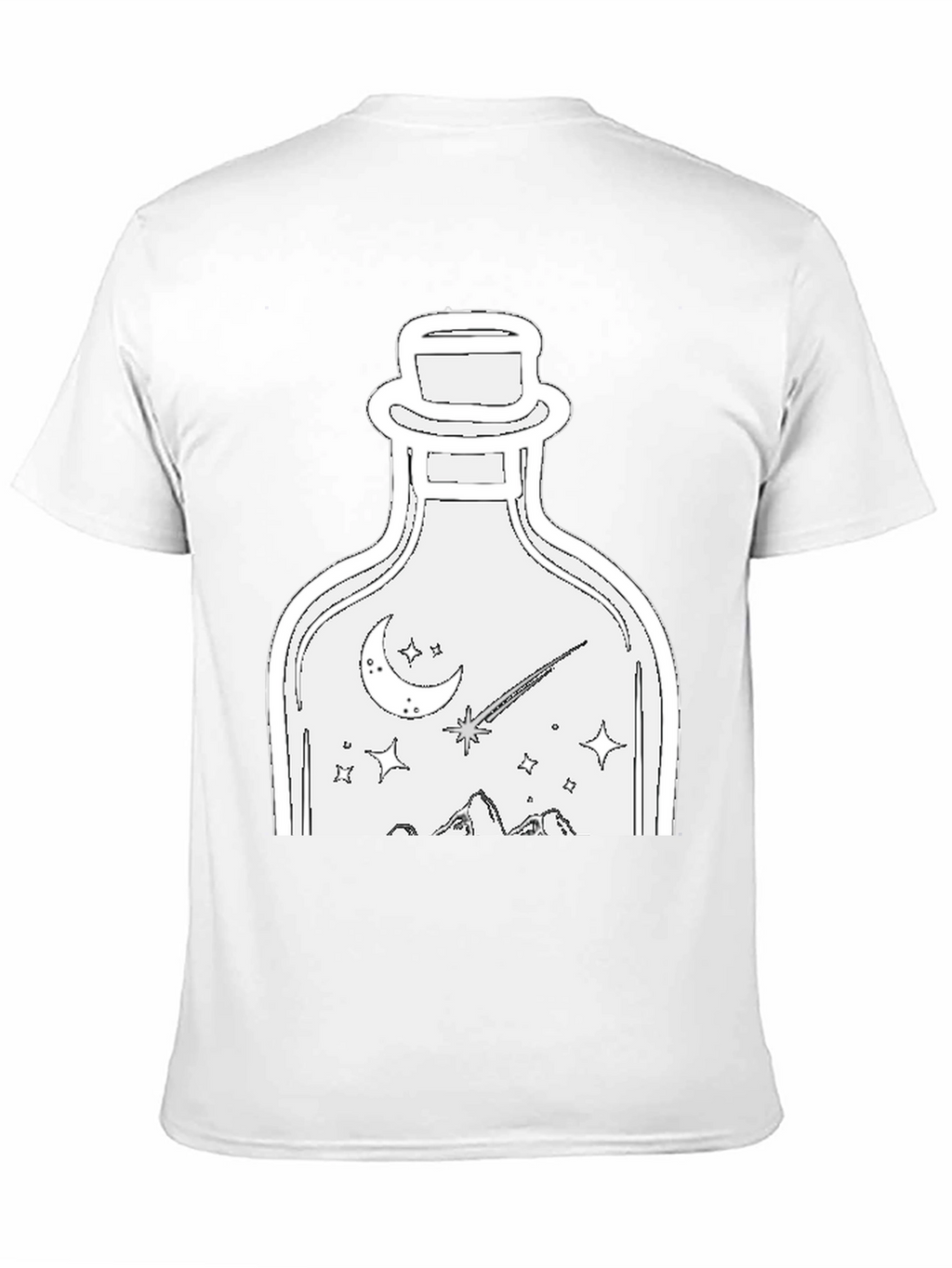 Night Sky Bottle Graphic Tee