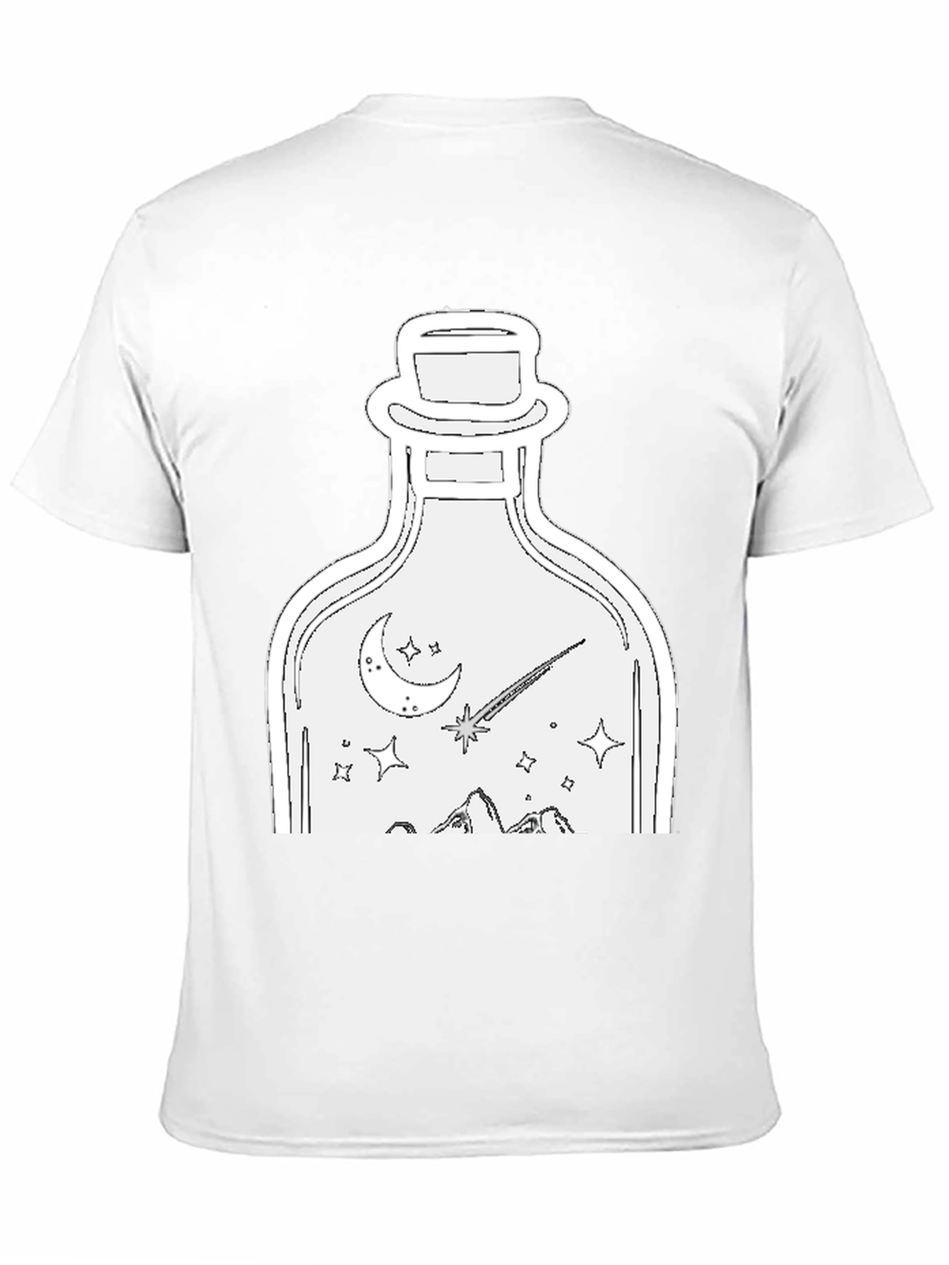 Night Sky Bottle Graphic Tee
