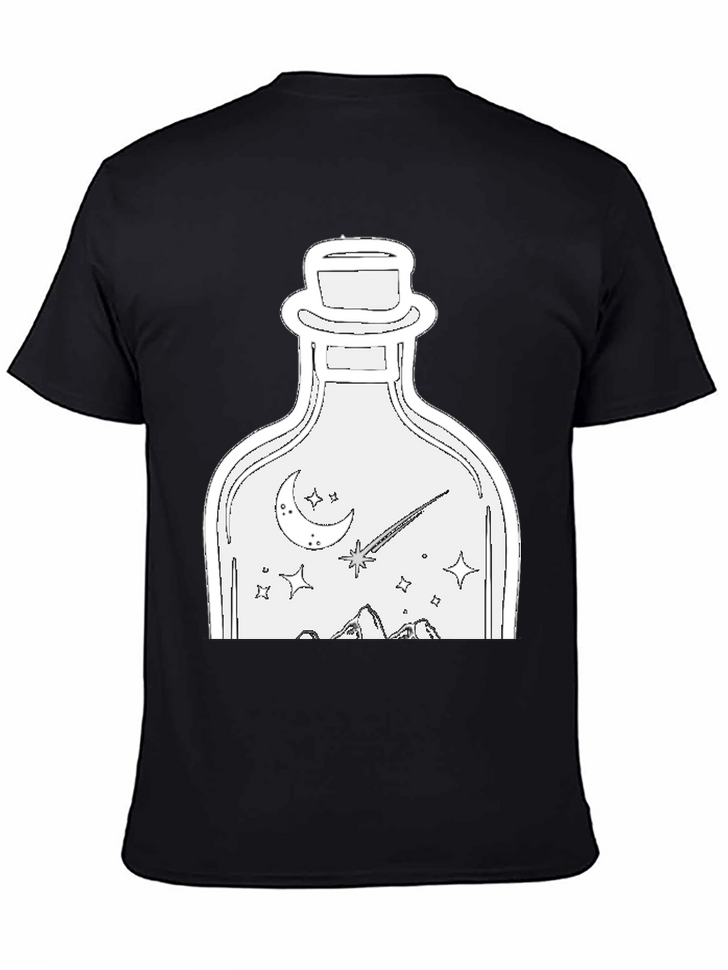 Night Sky Bottle Graphic Tee