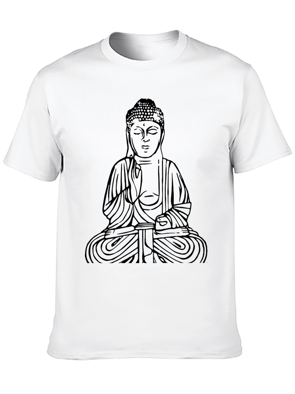 Buddha Graphic Black T-Shirt