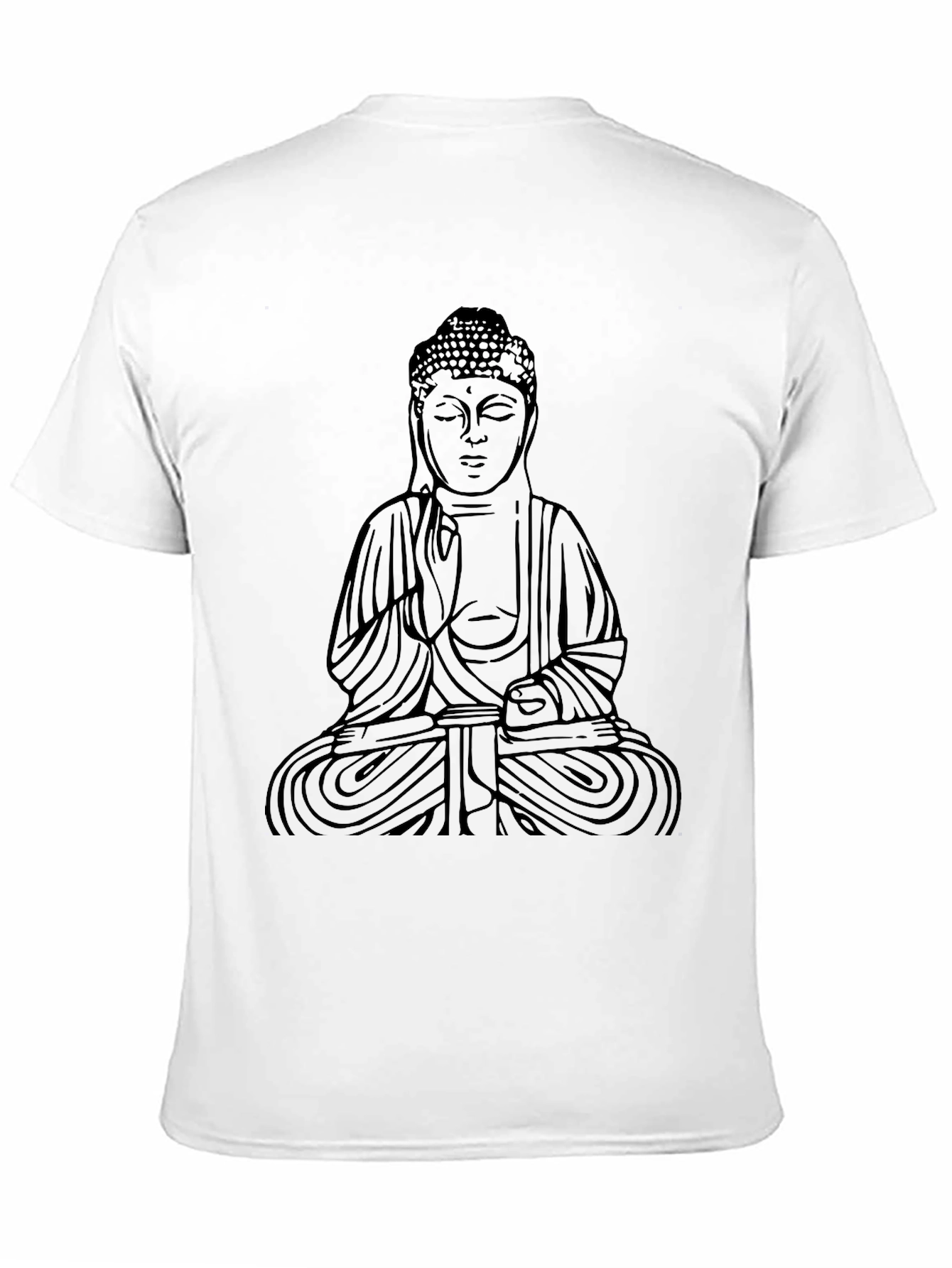 Buddha Graphic Black T-Shirt