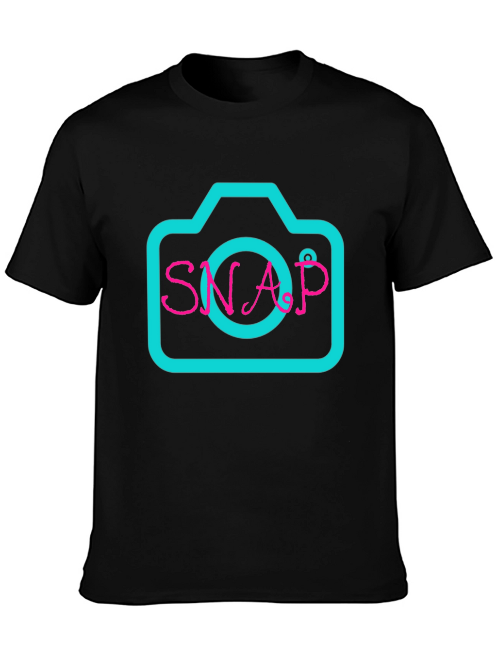 Retro Camera Graphic Tee -  SNAP Design
