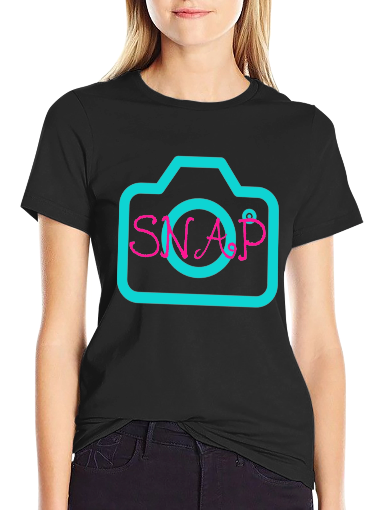 Retro Camera Graphic Tee -  SNAP Design