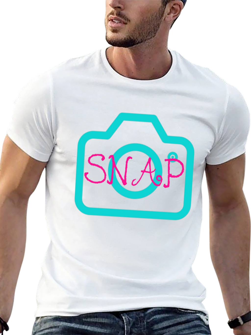 Retro Camera Graphic Tee -  SNAP Design