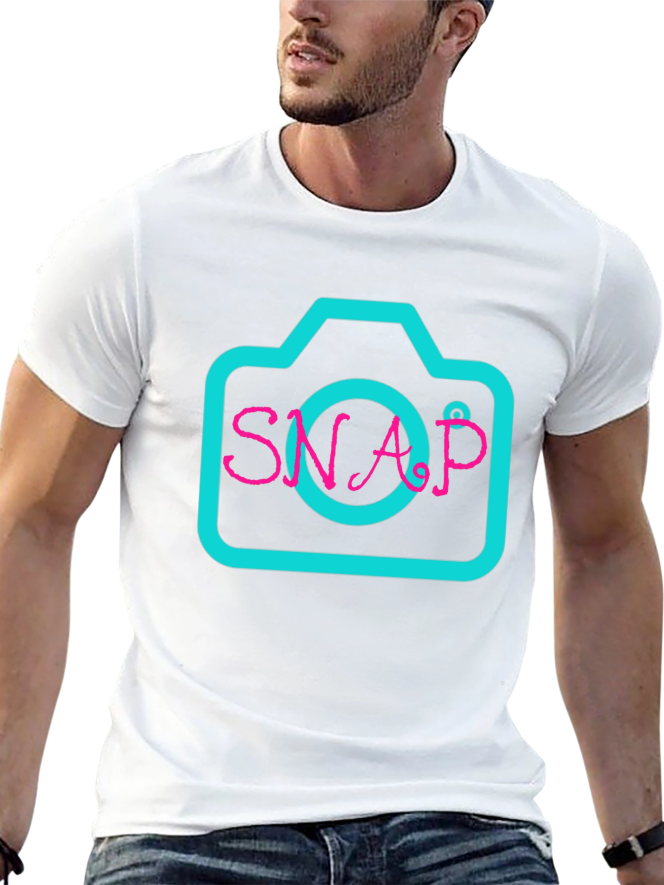 Retro Camera Graphic Tee -  SNAP Design