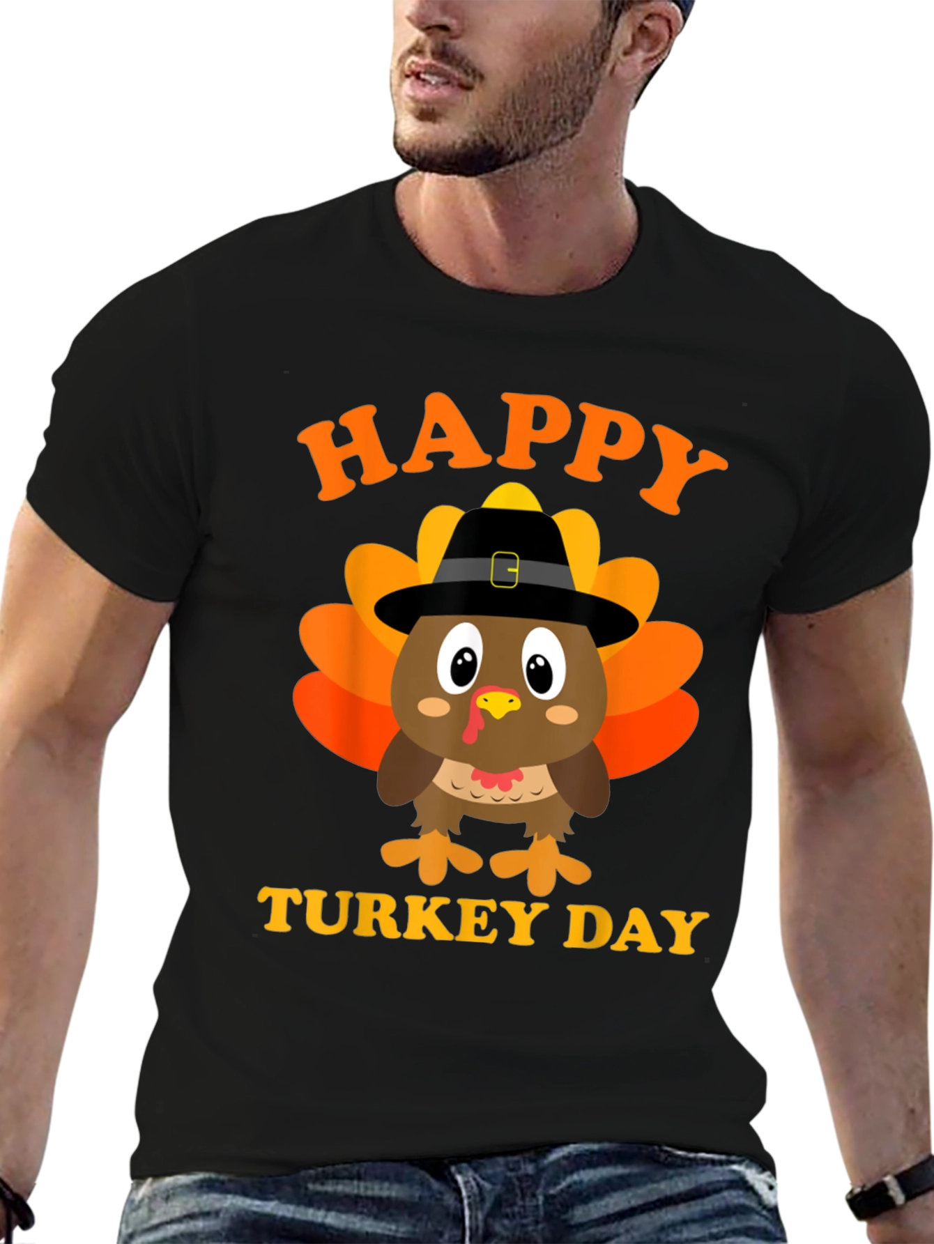 Happy Turkey Day Graphic Tee