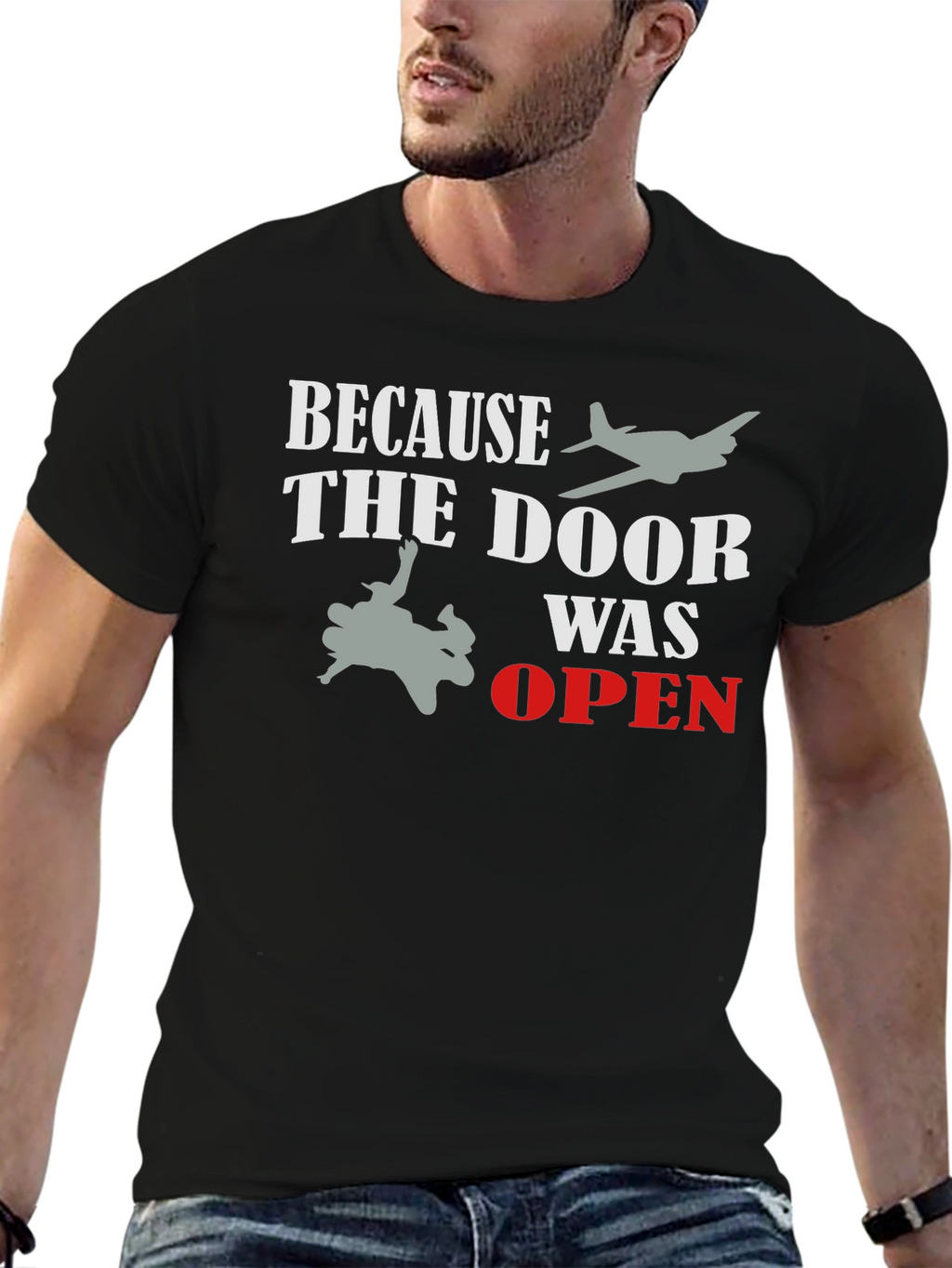 Because the Door Was Open T-Shirt