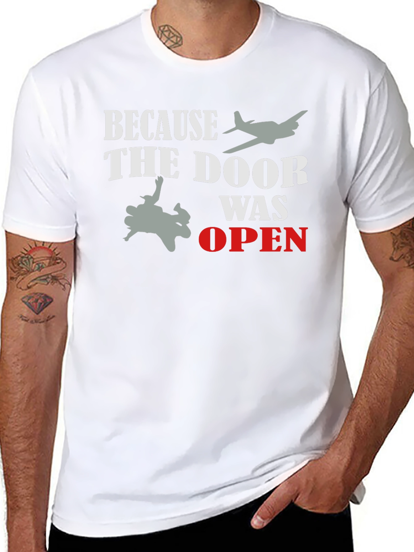 Because the Door Was Open T-Shirt