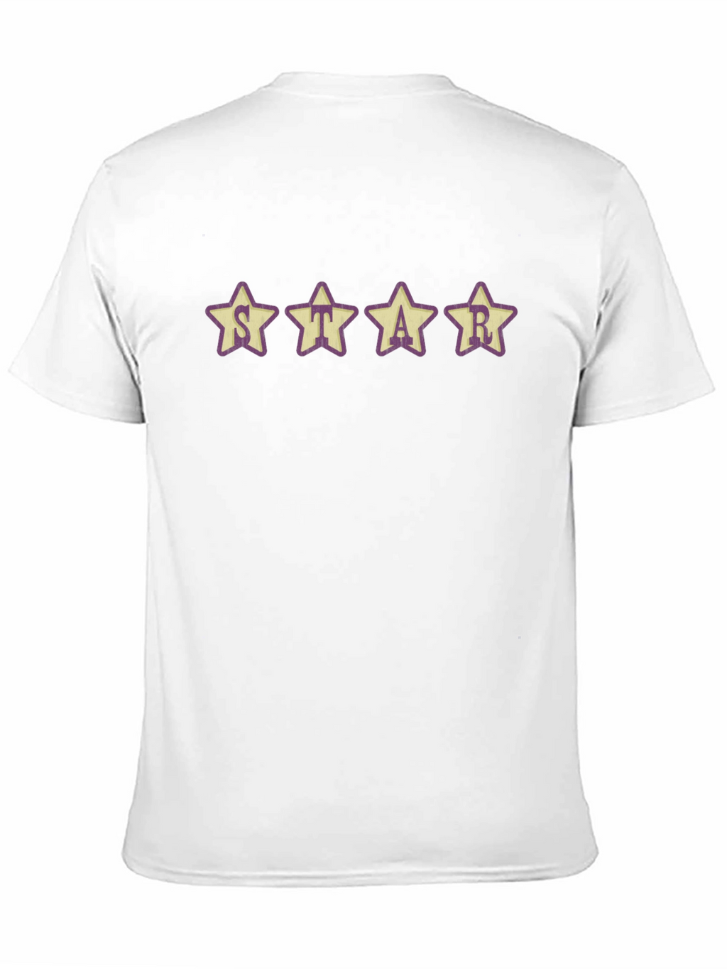 Star Graphic T-Shirt - Casual Crew Neck Tee