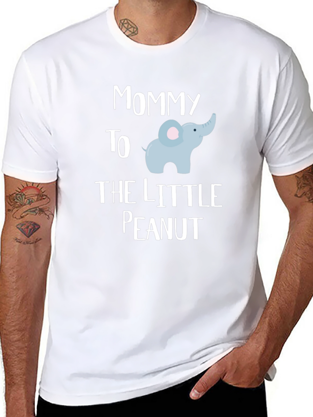 Mommy To Be Elephant Tee