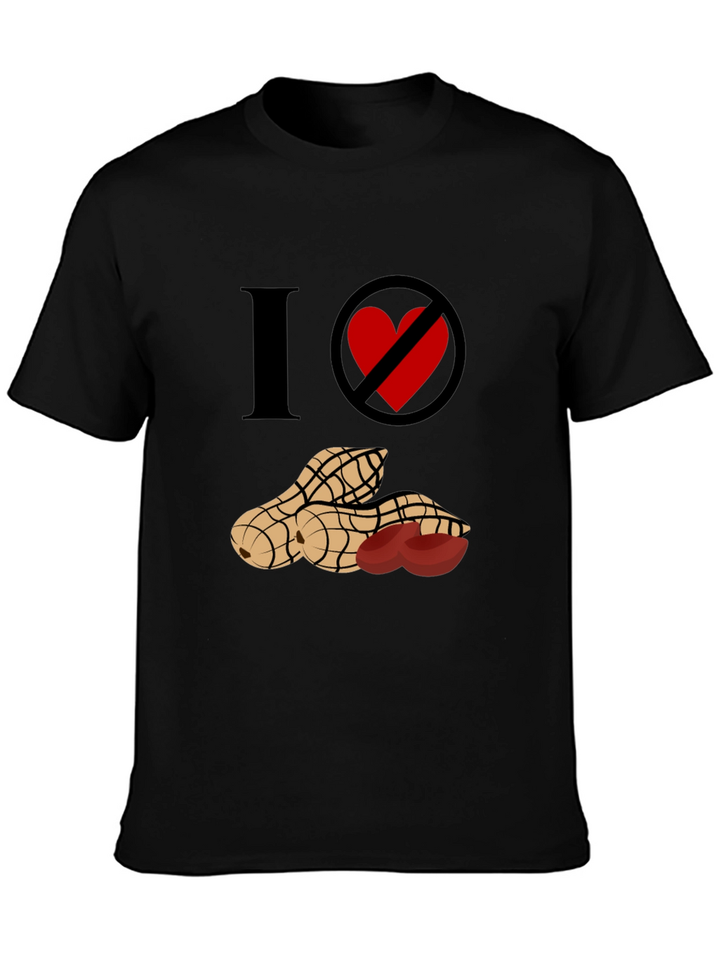 I No Love Peanuts T-Shirt
