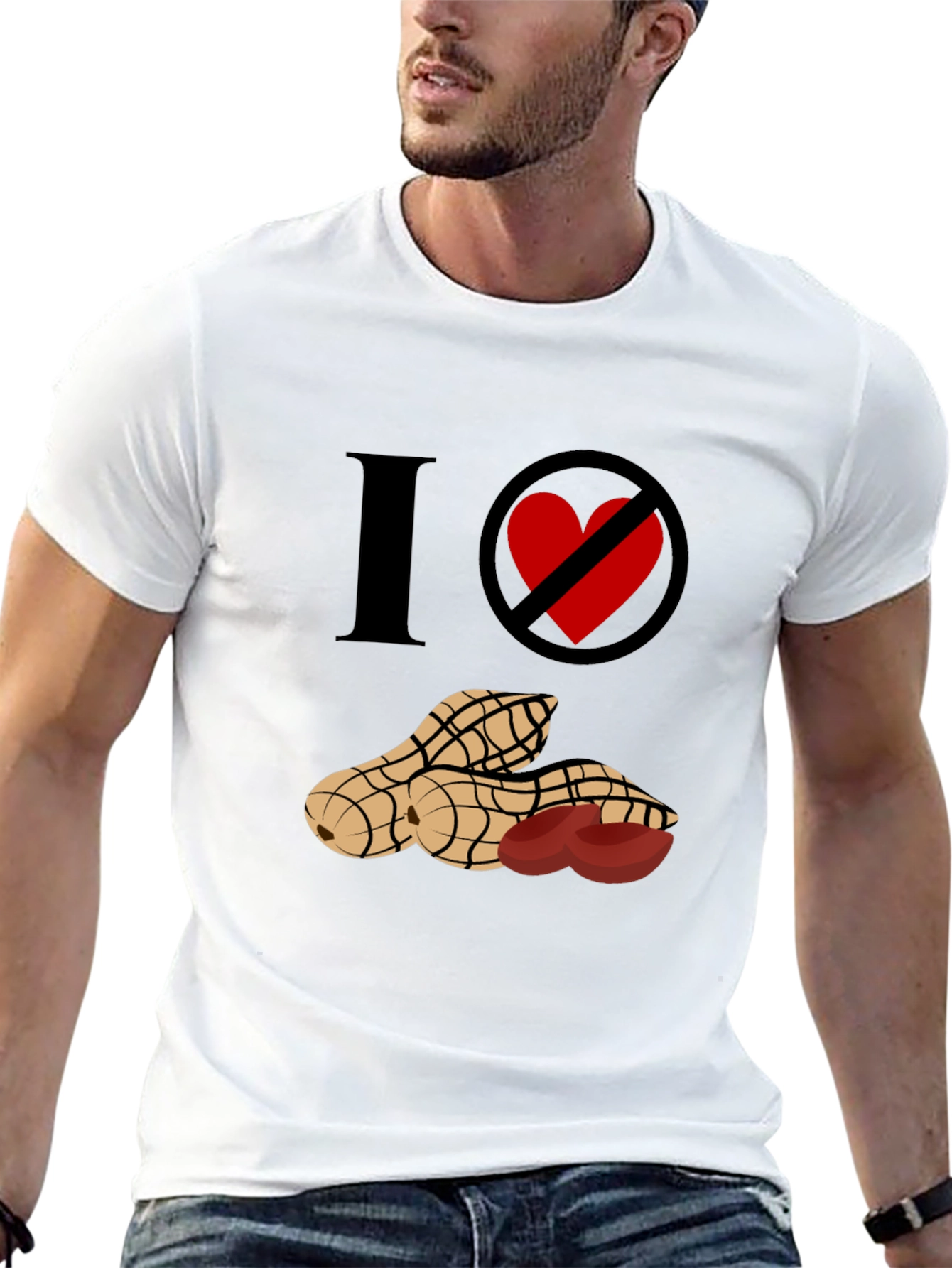 I No Love Peanuts T-Shirt