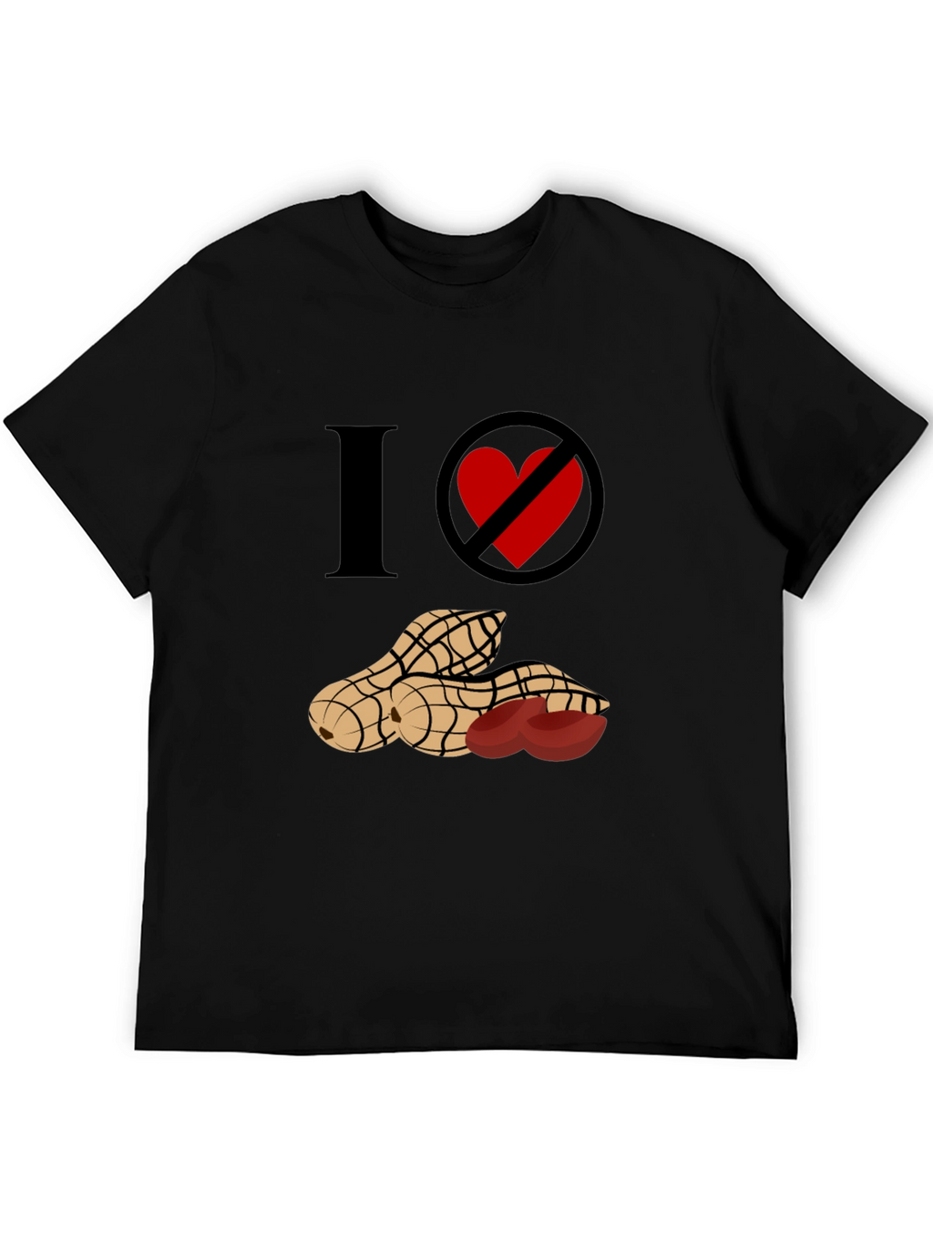 I No Love Peanuts T-Shirt