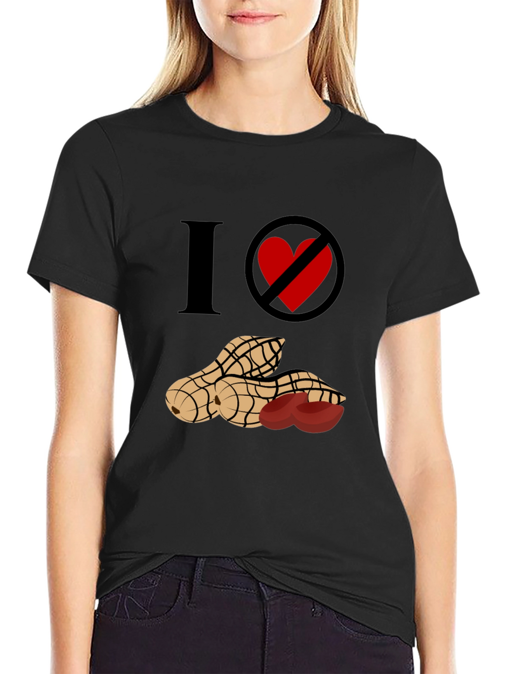 I No Love Peanuts T-Shirt