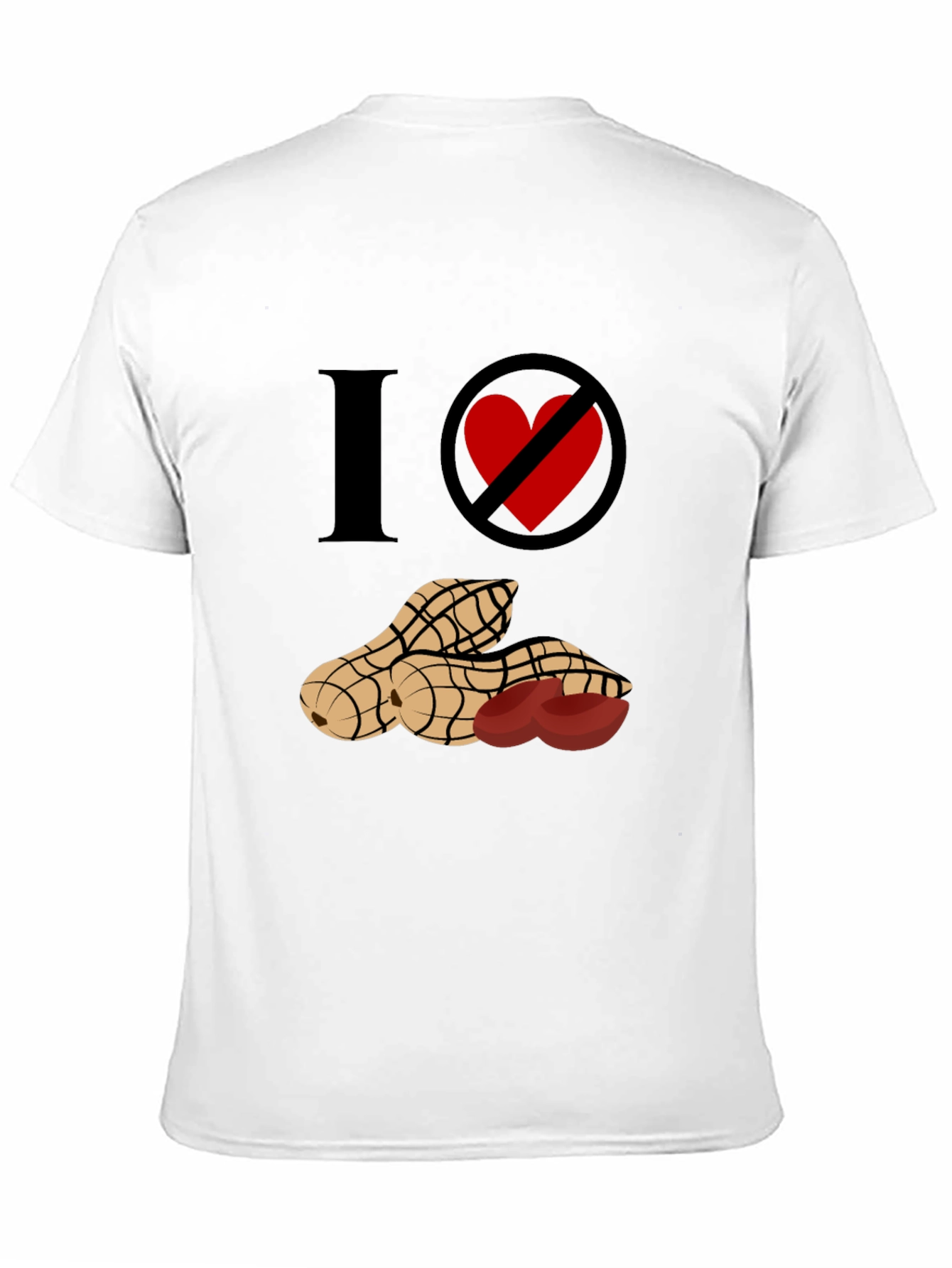 I No Love Peanuts T-Shirt