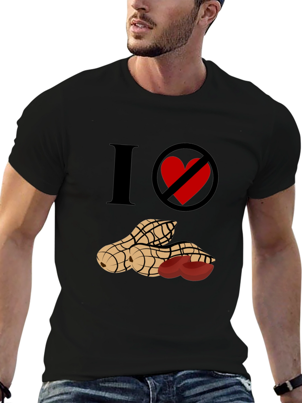 I No Love Peanuts T-Shirt