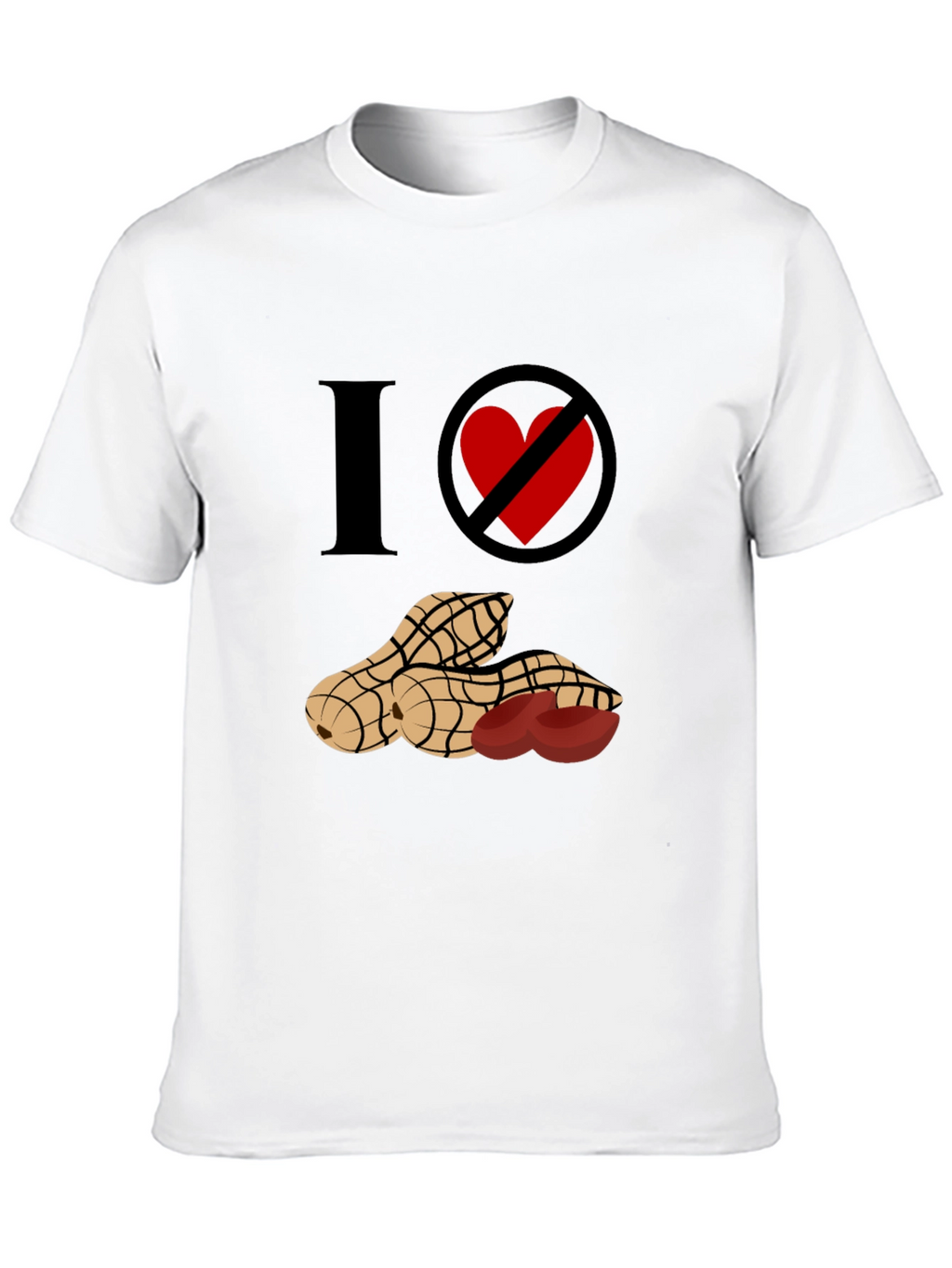 I No Love Peanuts T-Shirt