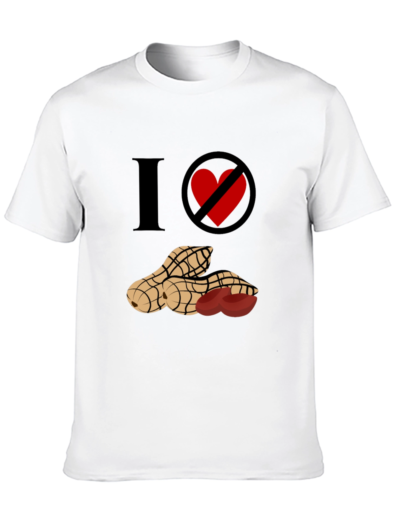 I No Love Peanuts T-Shirt