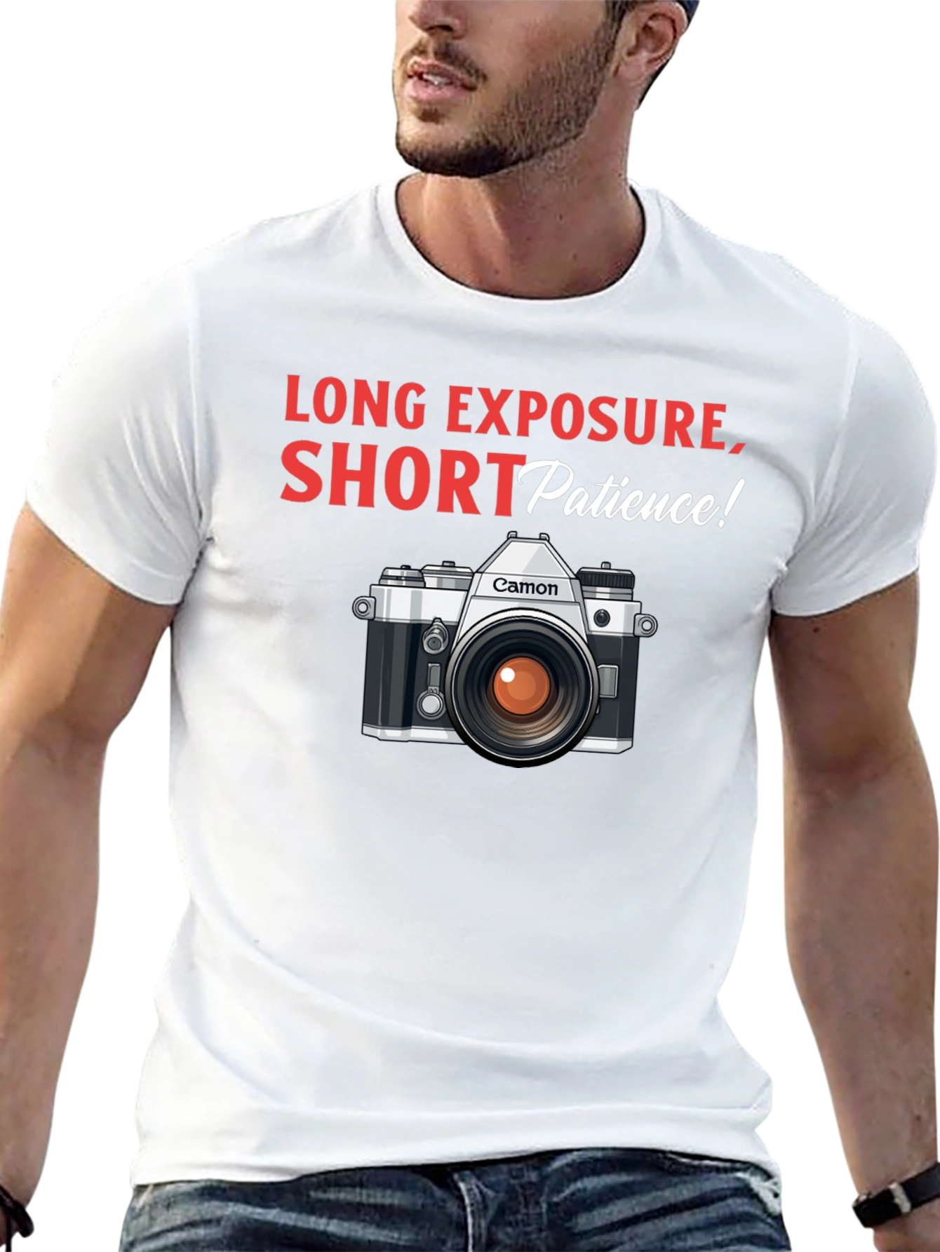 Long Exposure Short Patience - Photography T-Shirt