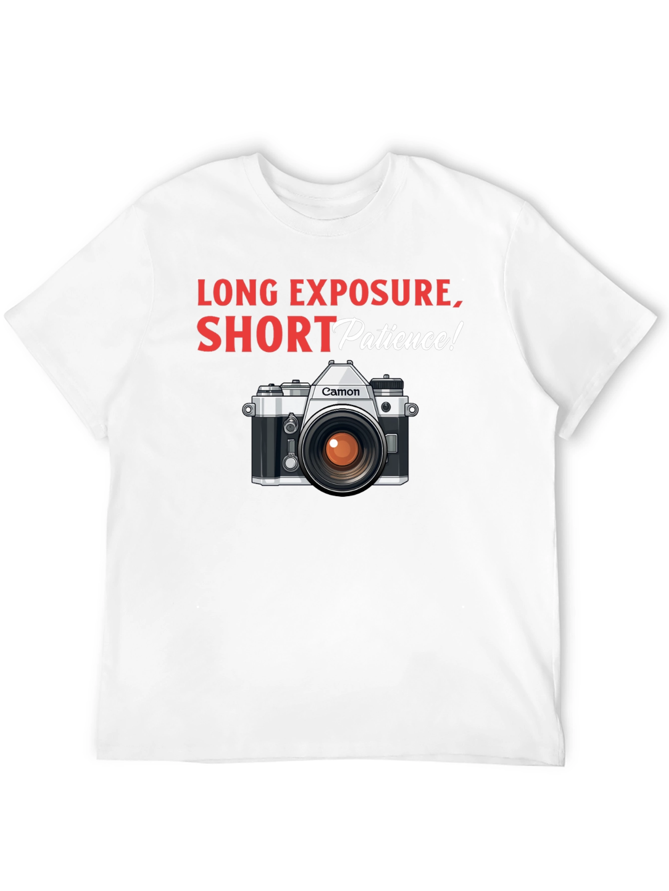 Long Exposure Short Patience - Photography T-Shirt