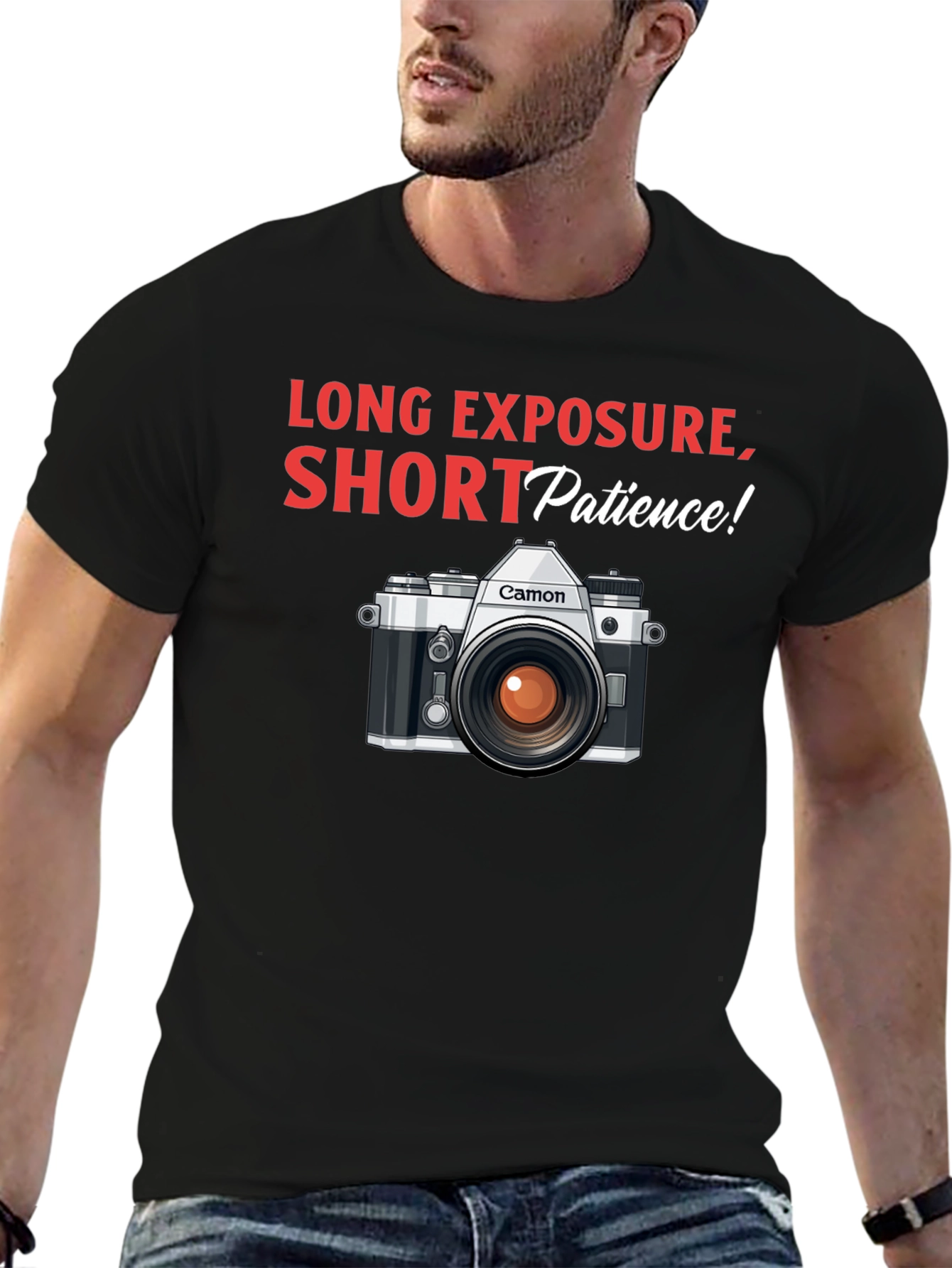 Long Exposure Short Patience - Photography T-Shirt