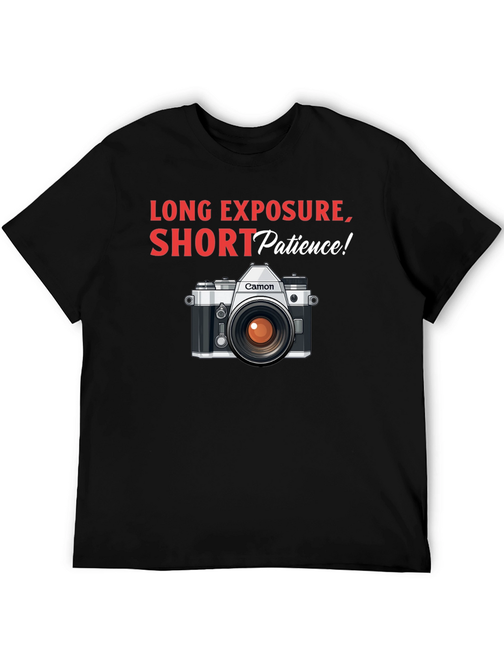 Long Exposure Short Patience - Photography T-Shirt