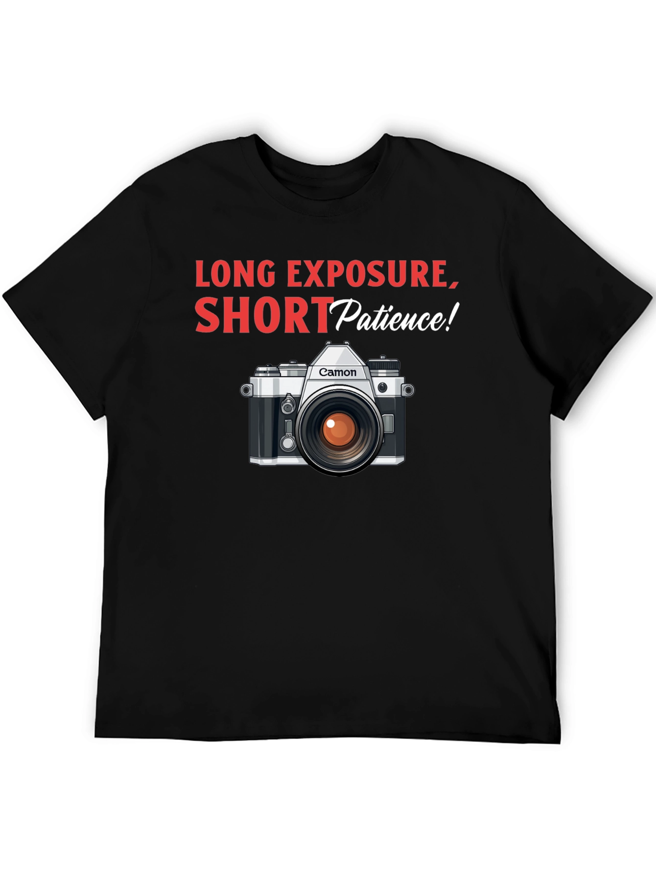 Long Exposure Short Patience - Photography T-Shirt