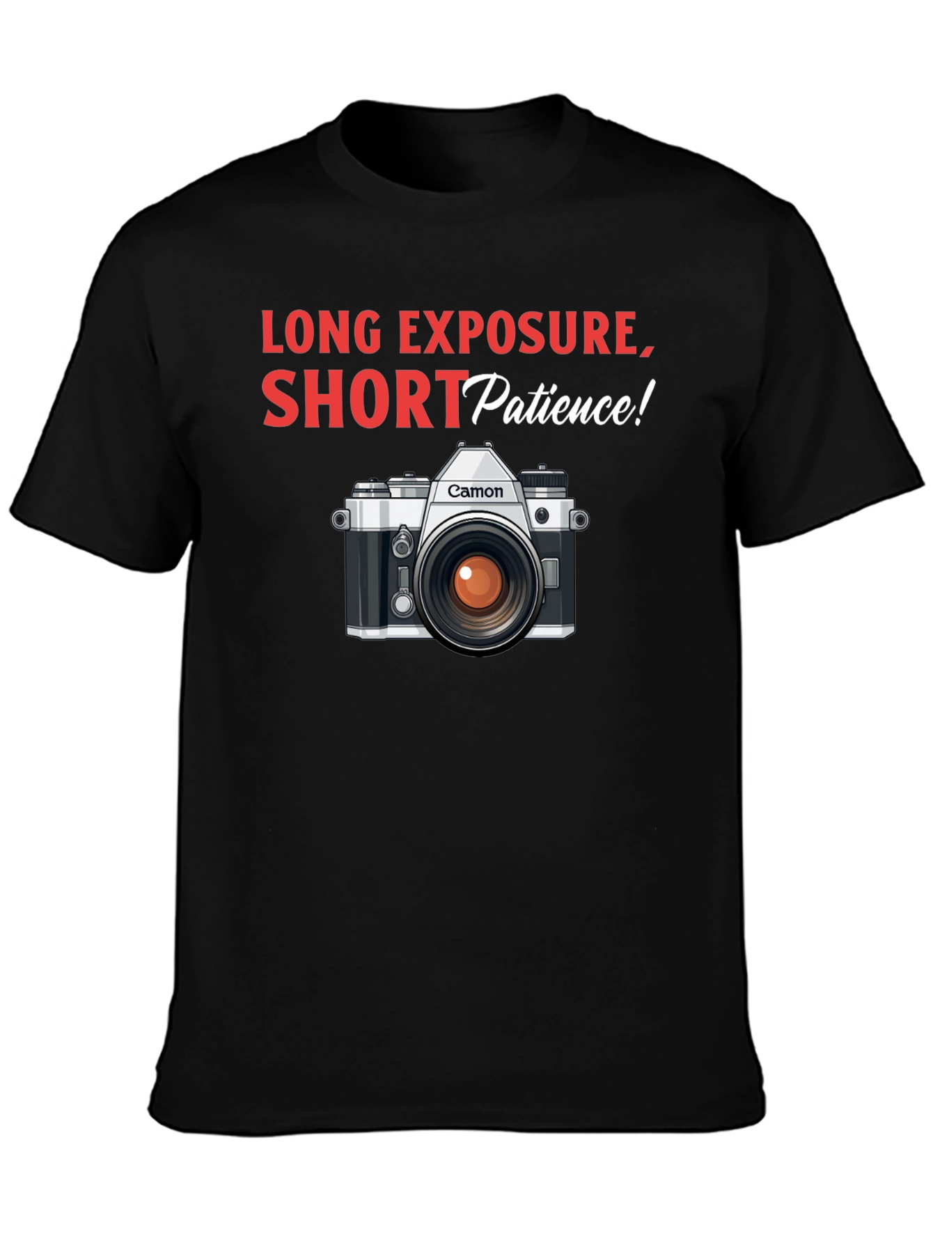 Long Exposure Short Patience - Photography T-Shirt