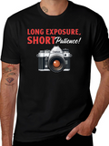 Long Exposure Short Patience - Photography T-Shirt