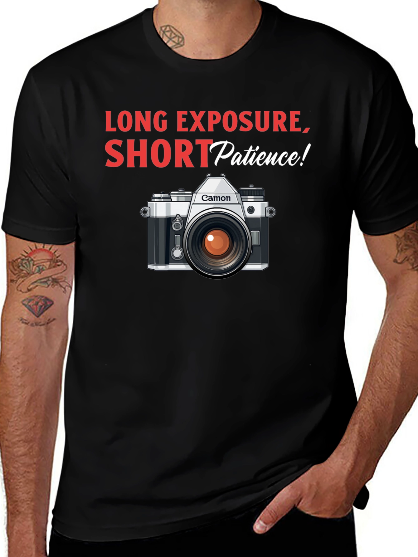 Long Exposure Short Patience - Photography T-Shirt