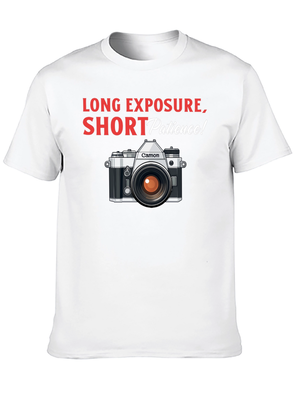 Long Exposure Short Patience - Photography T-Shirt
