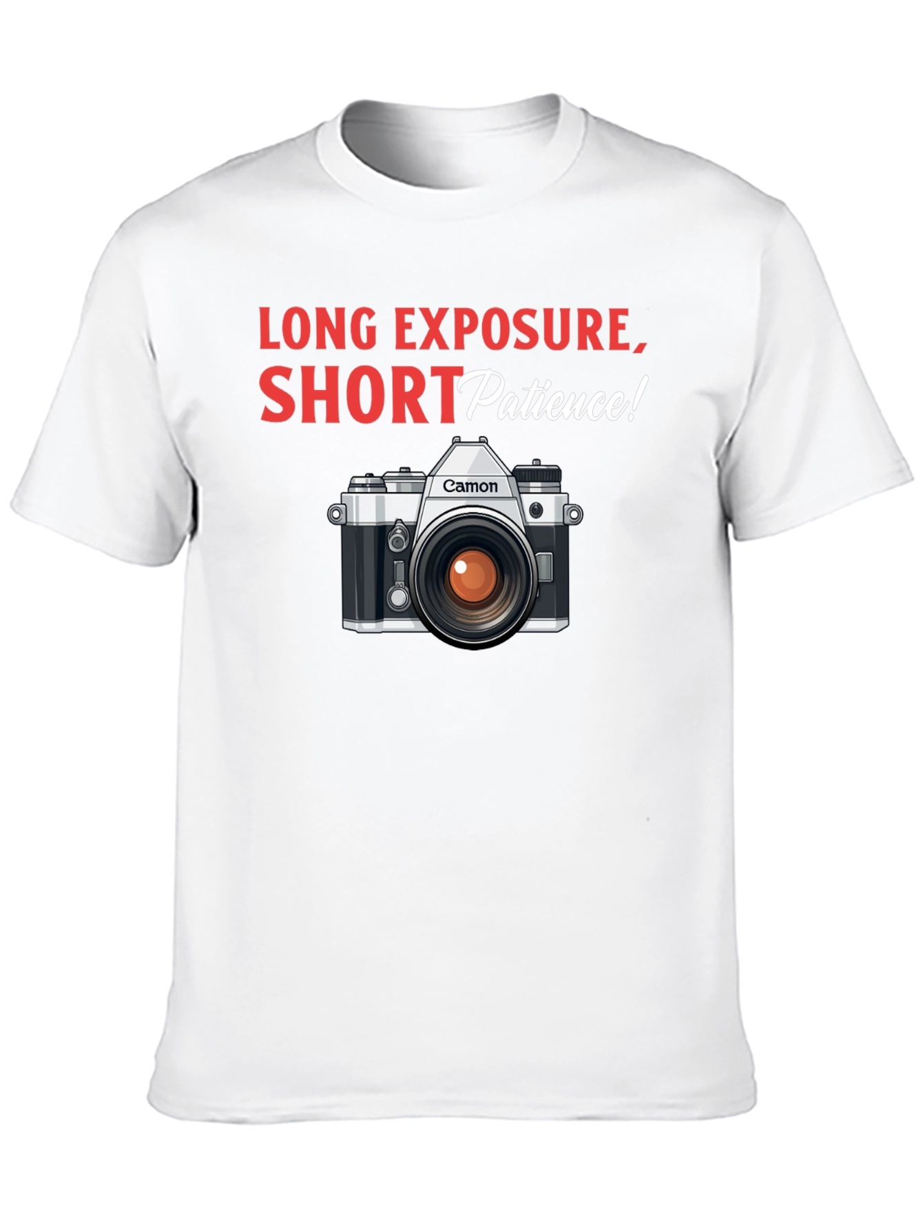 Long Exposure Short Patience - Photography T-Shirt