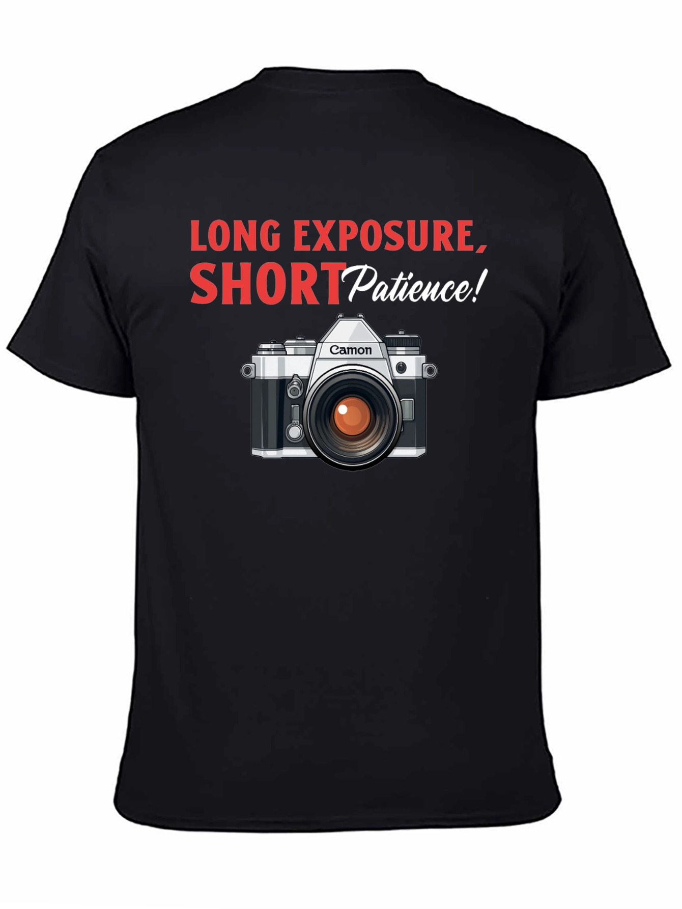 Long Exposure Short Patience - Photography T-Shirt