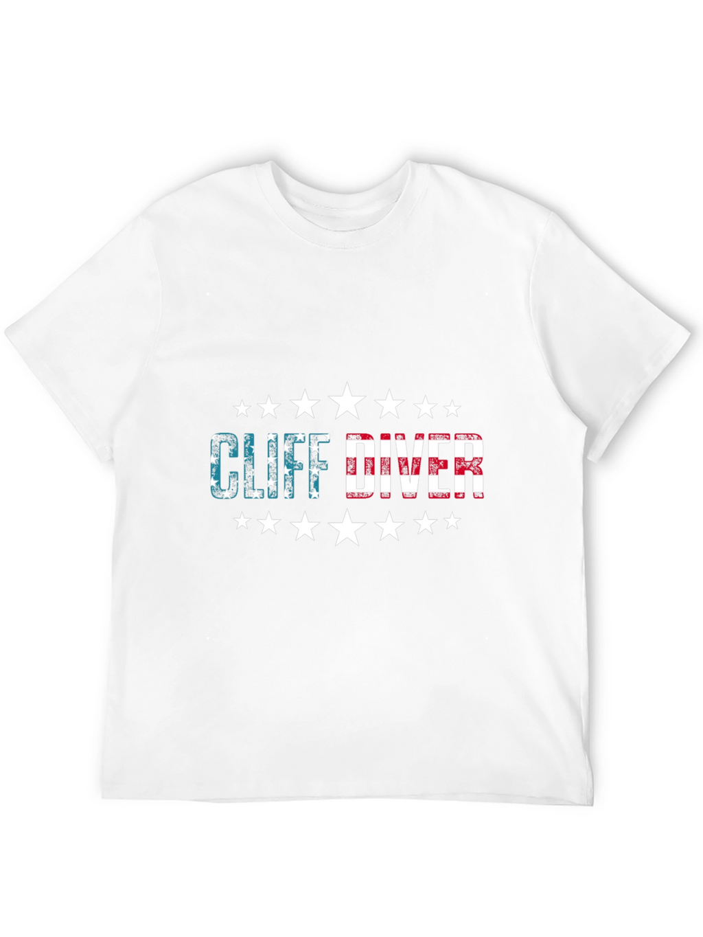 Cliff Diver T-Shirt - Patriotic Design