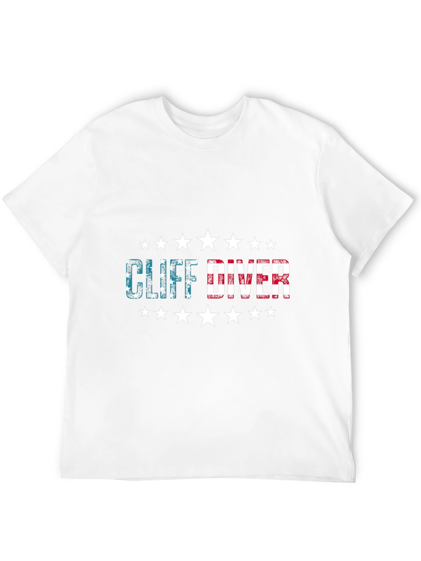 Cliff Diver T-Shirt - Patriotic Design