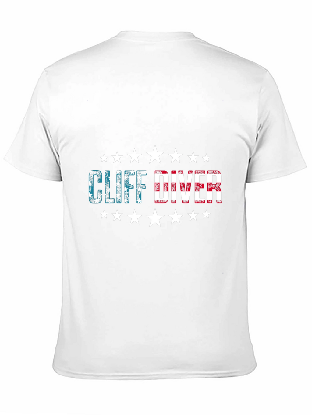 Cliff Diver T-Shirt - Patriotic Design