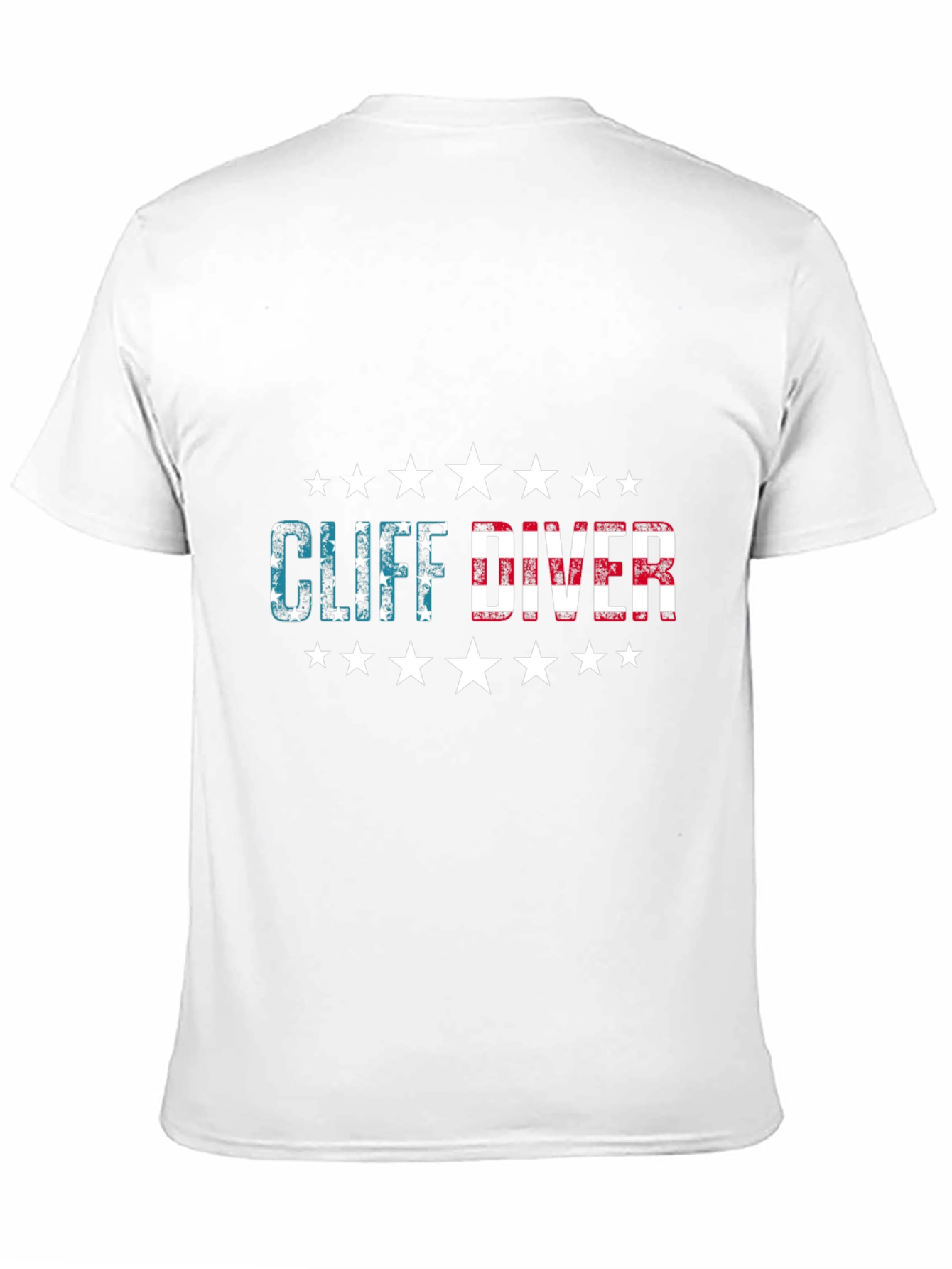 Cliff Diver T-Shirt - Patriotic Design