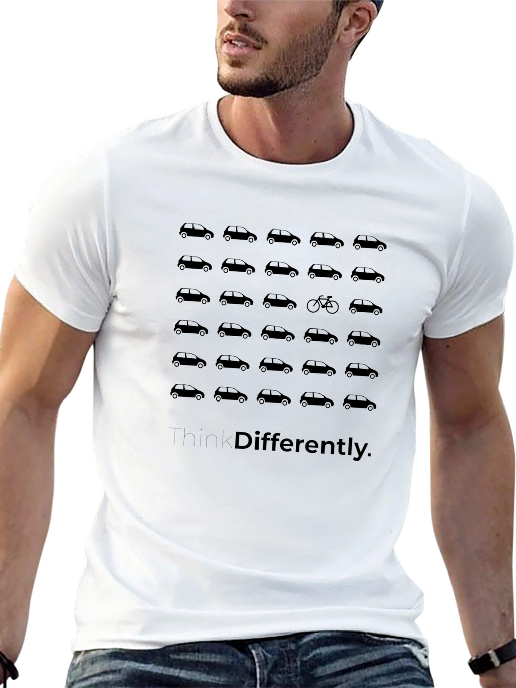 Think Differently Graphic T-Shirt