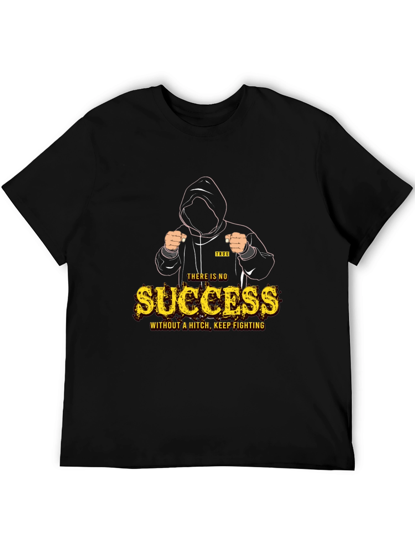 Motivational Success Graphic Print Tee