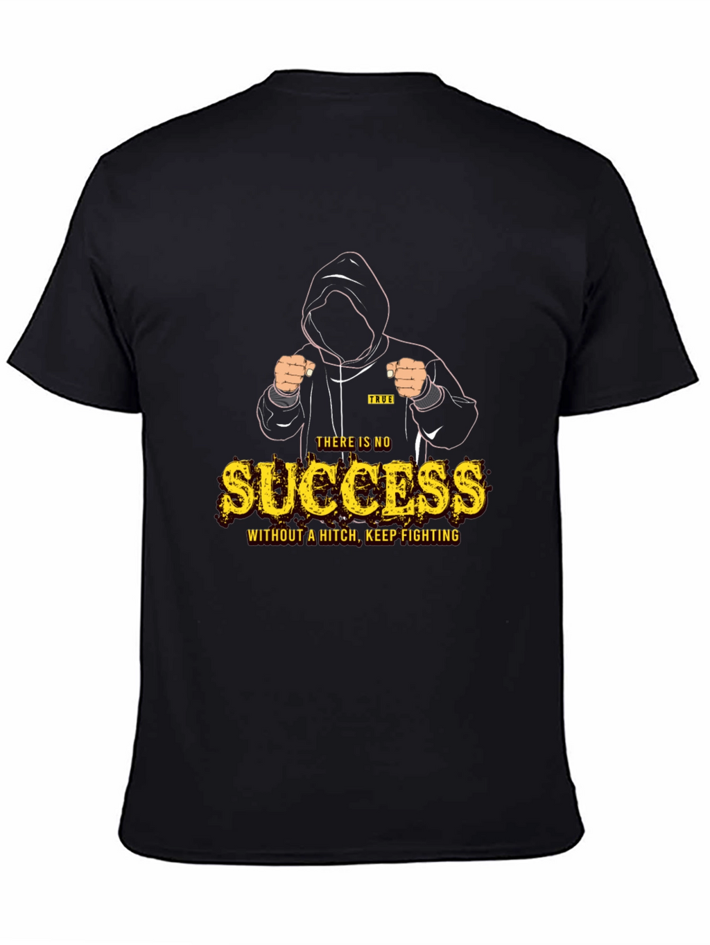 Motivational Success Graphic Print Tee