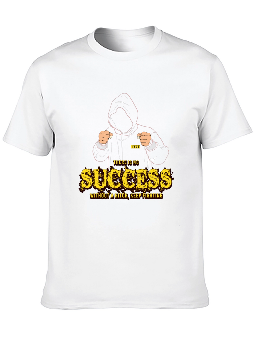 Motivational Success Graphic Print Tee