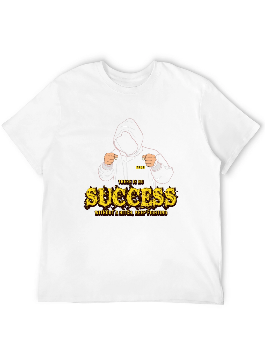 Motivational Success Graphic Print Tee