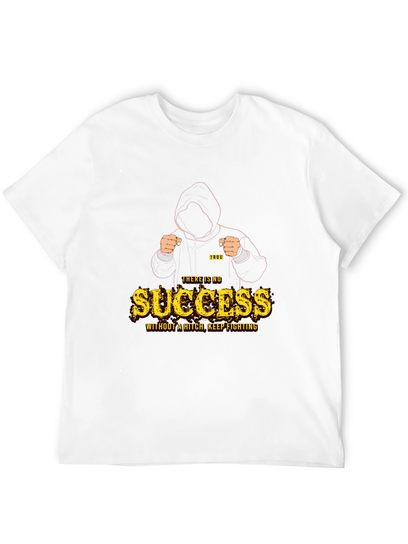 Motivational Success Graphic Print Tee