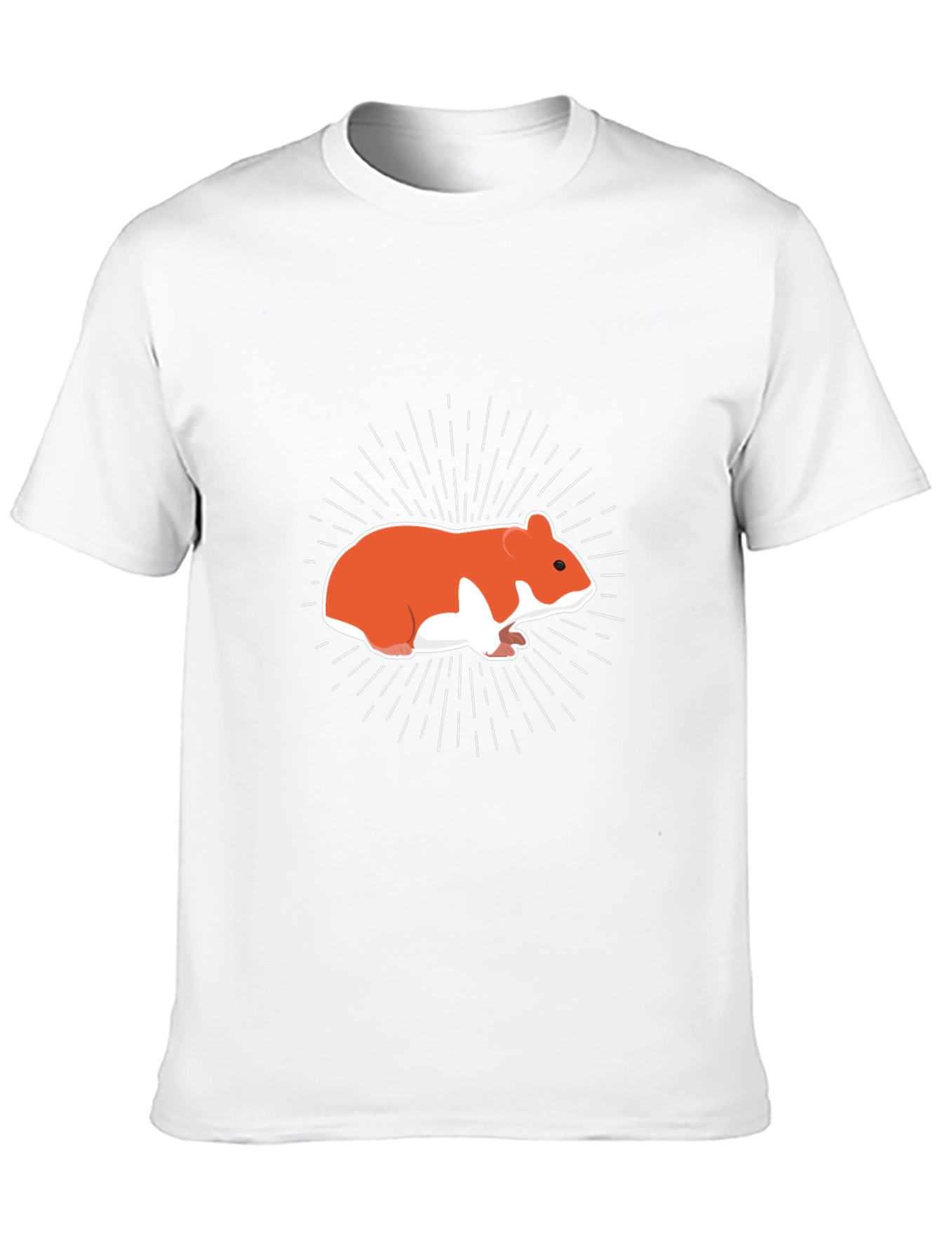 Hamster Graphic Tee - Mens Black T-Shirt