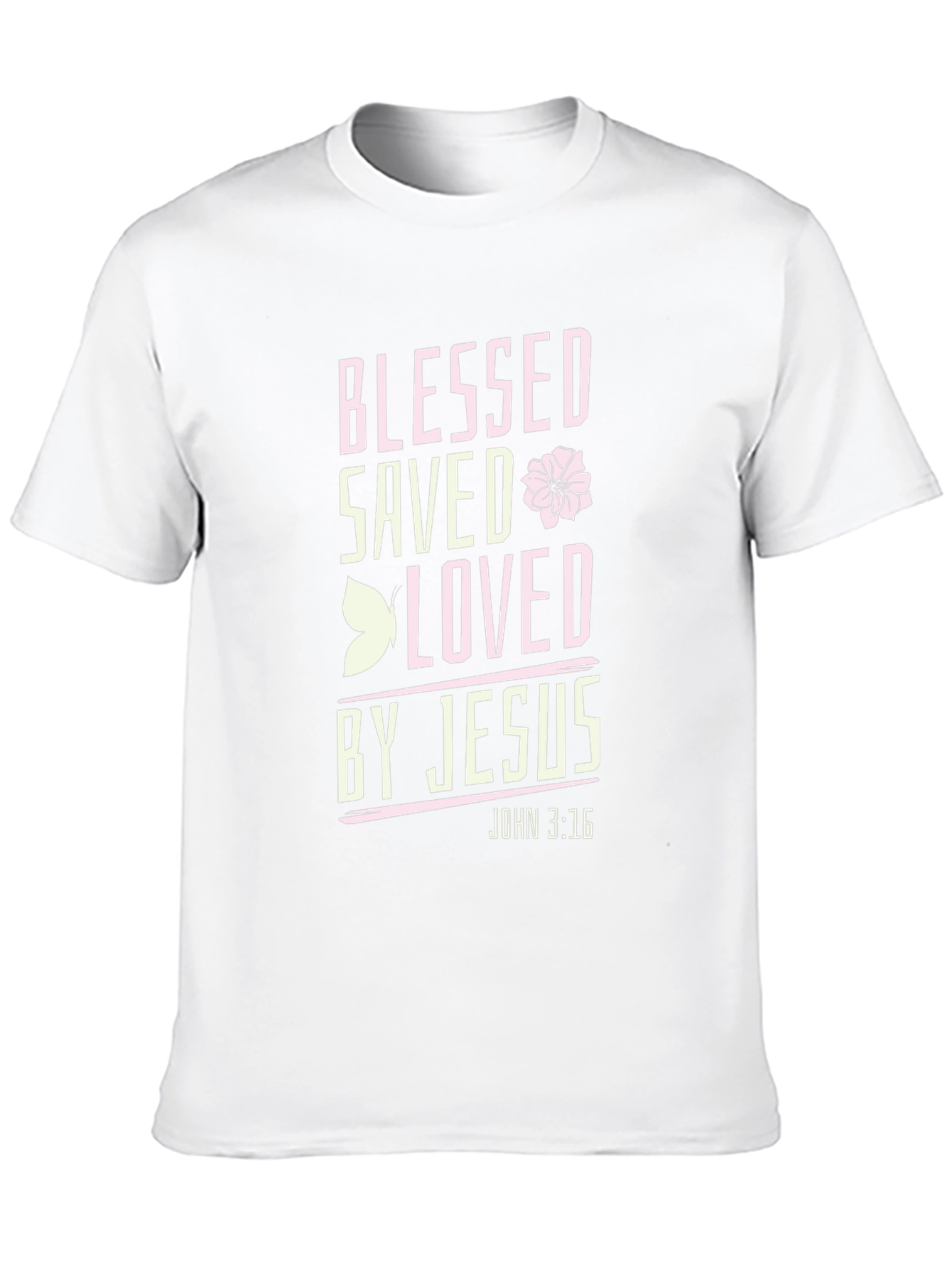 Blessed Saved Loved by Jesus T-Shirt