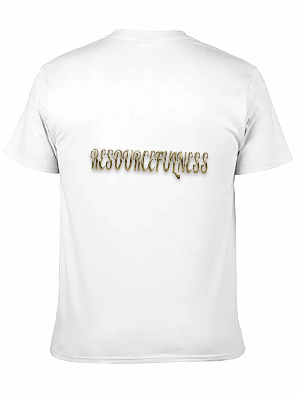 Resourcefulness Graphic Tee - Black Casual T-Shirt