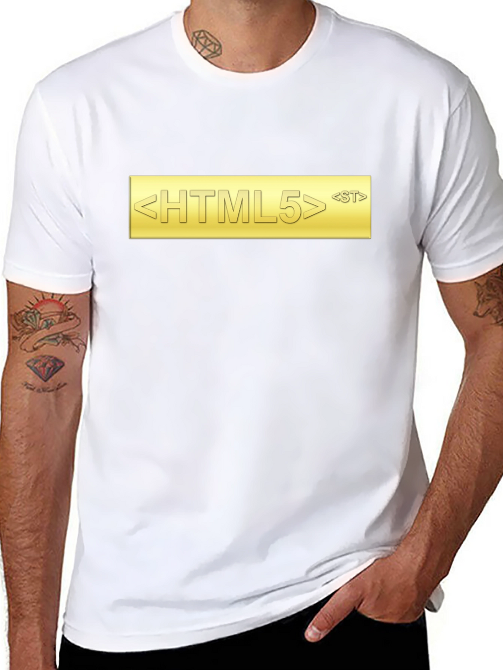 HTML5 T-Shirt - Geek Chic Developer Style