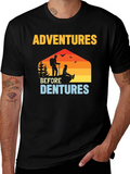 Adventures Before Dentures Graphic T-Shirt