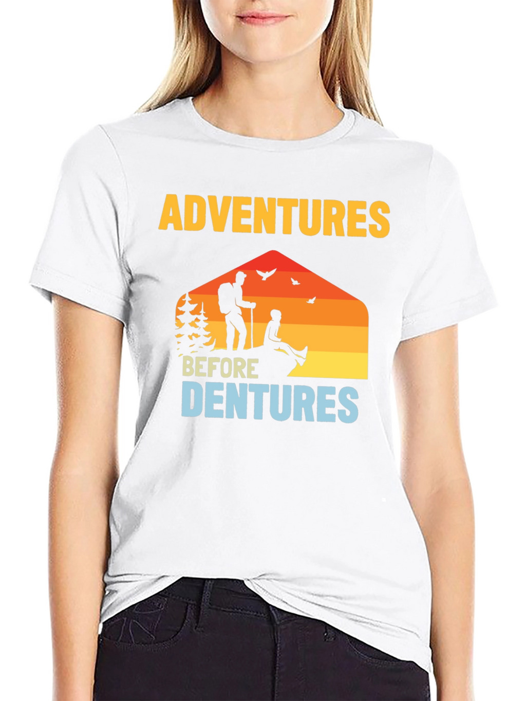 Adventures Before Dentures Graphic T-Shirt